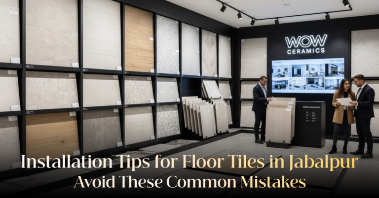 Read more about the article Installation Tips for Floor Tiles in Jabalpur: Avoid These Common Mistakes